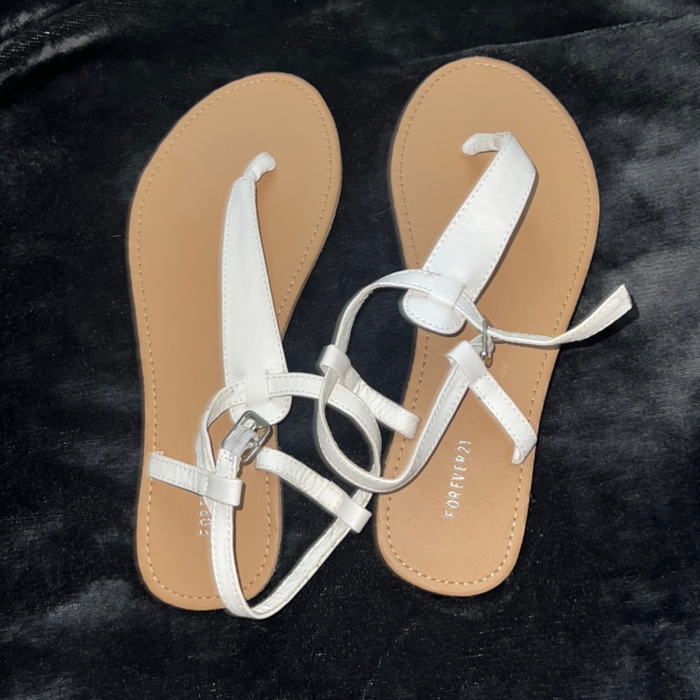 White Sandals